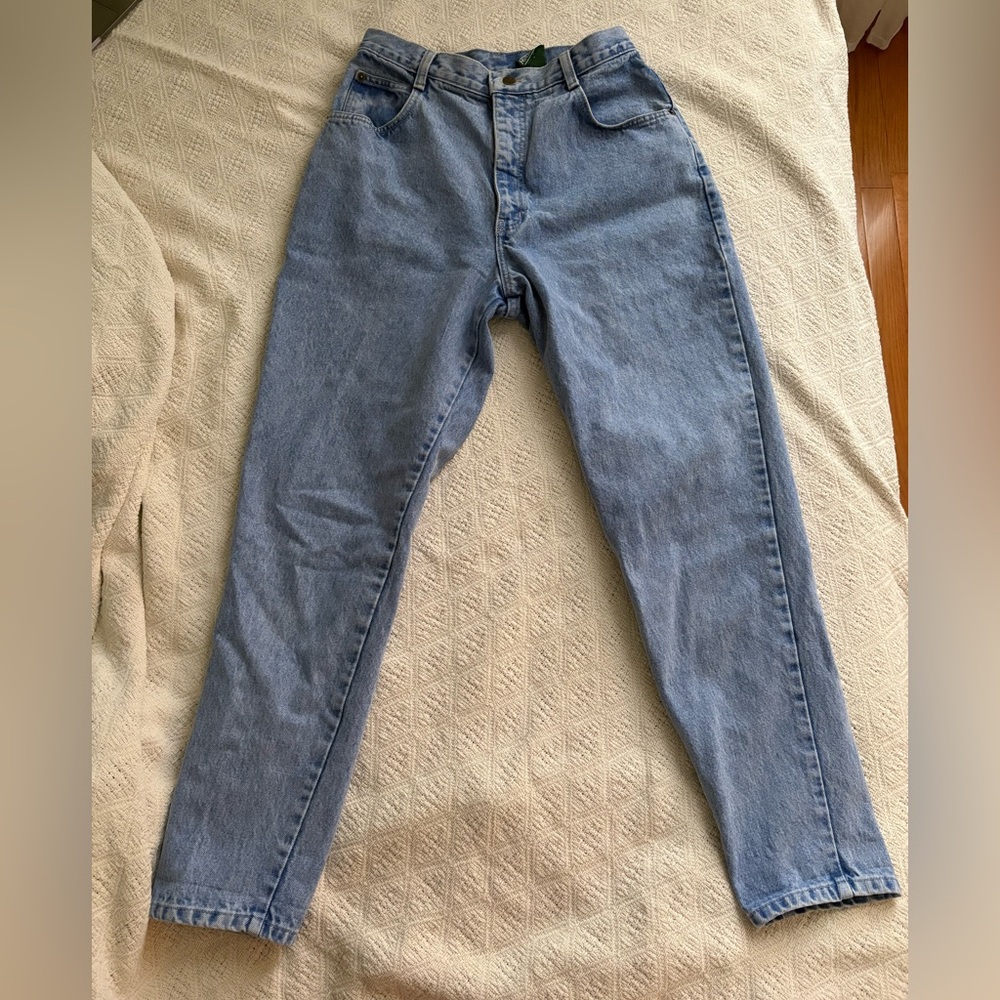 Northern Reflections Vintage High Rise Blue Jeans rigid denim cotton